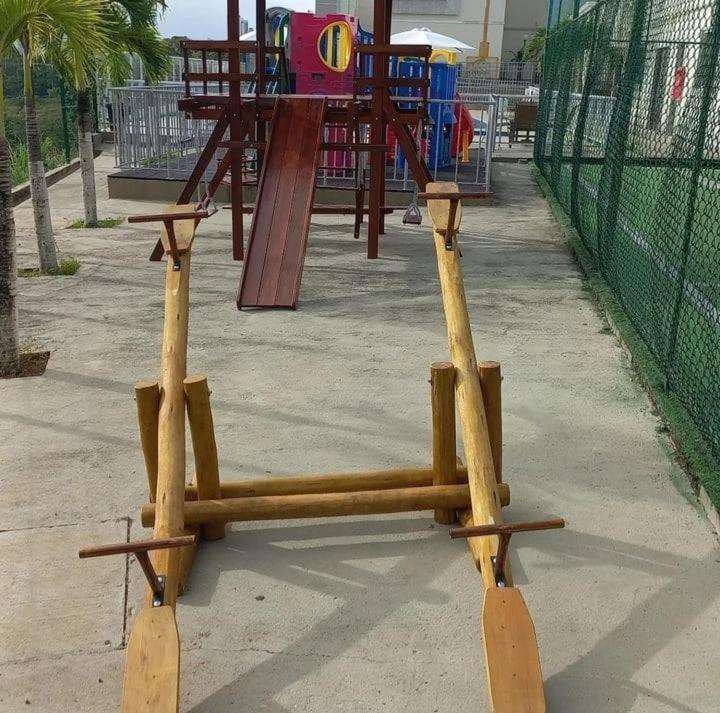 Apartamento Mobiliado Para Temporada Em Condominio Fechado Joao Pessoa Bagian luar foto