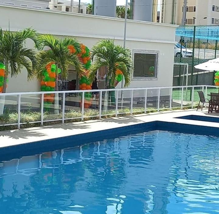 Apartamento Mobiliado Para Temporada Em Condominio Fechado Joao Pessoa Bagian luar foto
