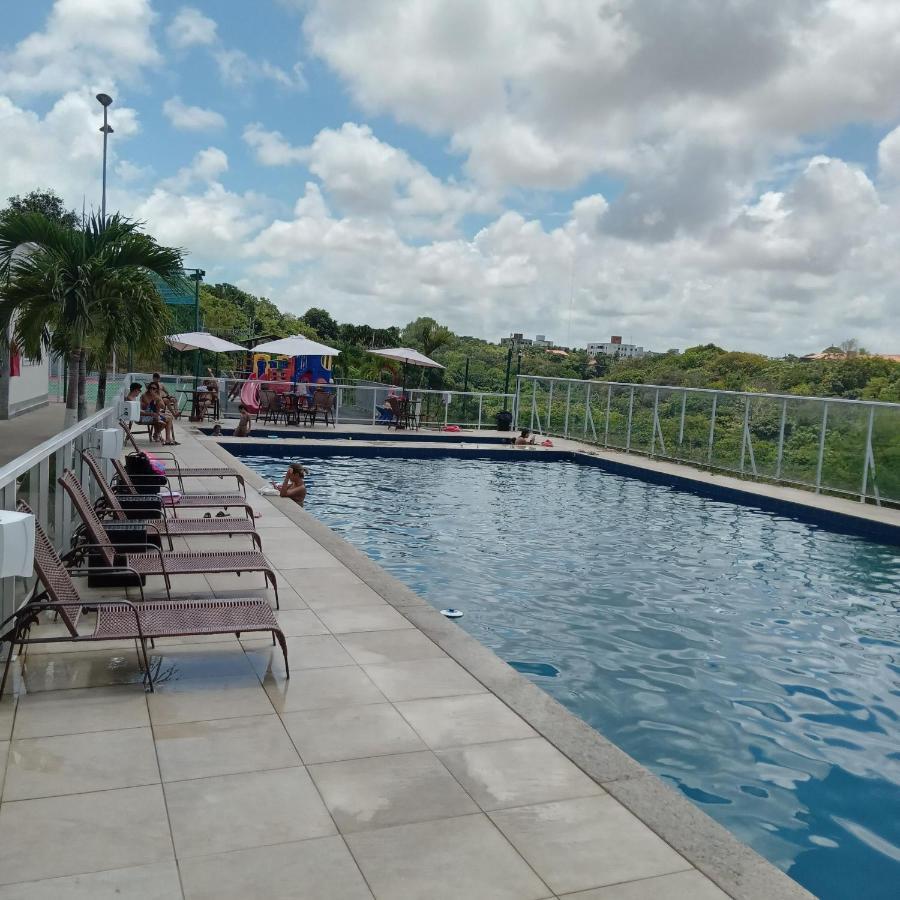 Apartamento Mobiliado Para Temporada Em Condominio Fechado Joao Pessoa Bagian luar foto